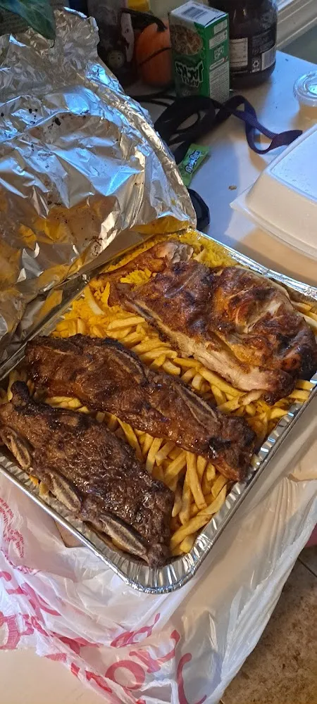 Chicken and Beef Ribs Combo